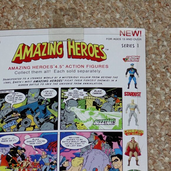 2015 Fresh Monkey Fiction Amazing Heroes Stardust Super Wizard Figure MOC New - Picture 8 of 10